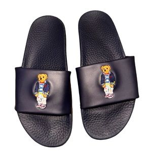 Polo Ralph Lauren slides (navy)